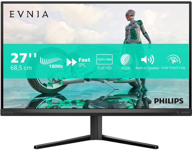Monitor Gaming Philips EVNIA 27" 27M2N3200S IPS FHD 180Hz 0.5ms HDR10 image number 7