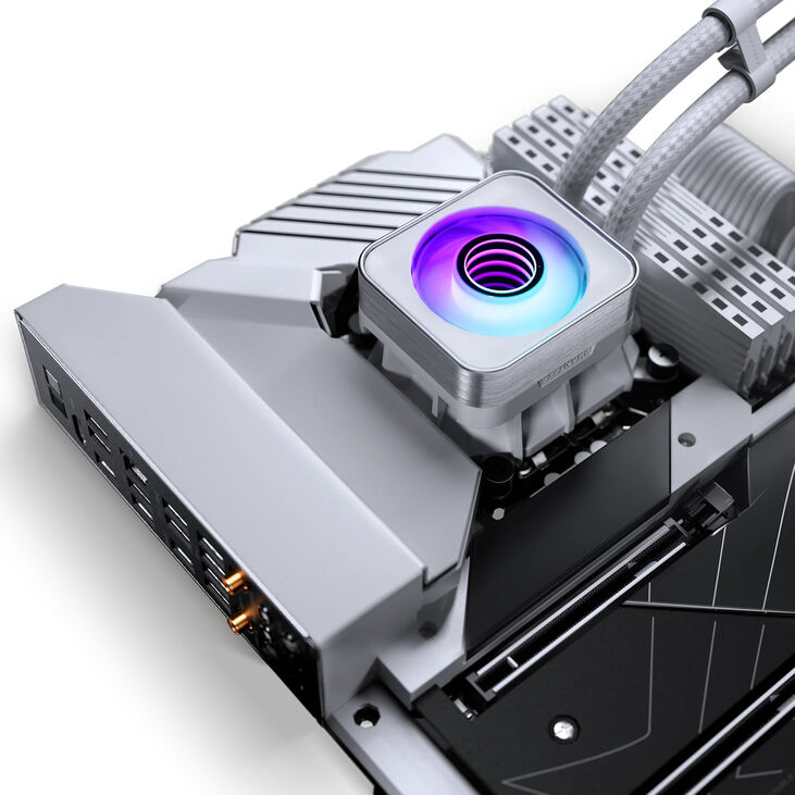 Water Cooler CPU Phanteks Glacier One 360D30 DRGB X2 Blanco - 360mm image number 4