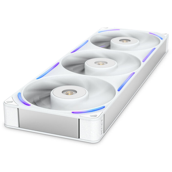 Ventilador NZXT F360x Perfomance RGB 120mm - Single-Frame Blancas - Triplo Ventilador 120mm (360mm) image number 3