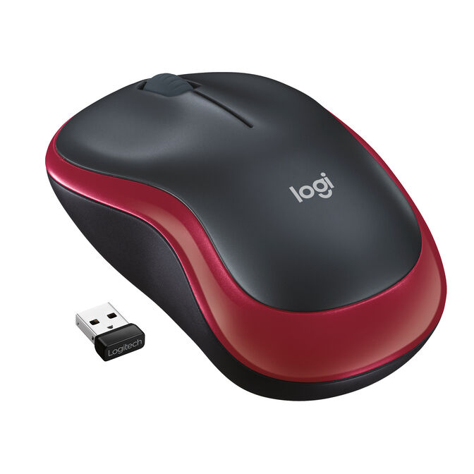Rat&oacute;n Logitech M185 1000DPI Wireless Rojo image number 0