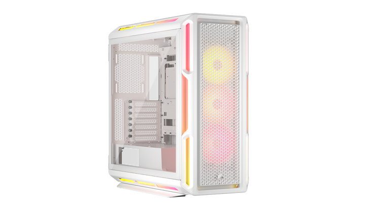 Torre E-ATX Corsair 5000T LX ARGB Blanco Cristal Templado image number 0