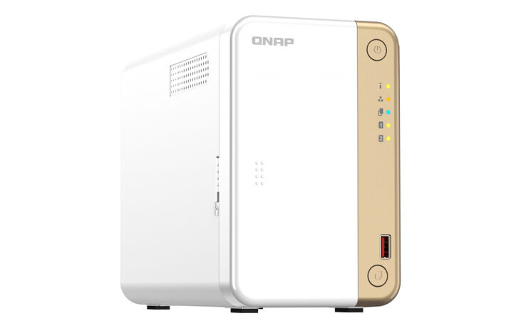NAS QNAP TS-262-4G - 4 Baías - 2.9GHz 2-core - 4GB RAM image number 2