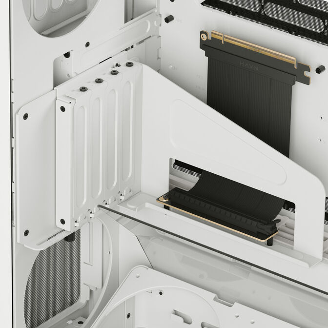 Caja ATX HAVN HS 360 VGPU Blanco image number 9