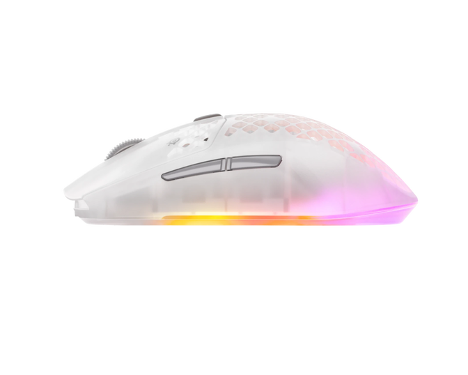 Rato Steelseries Aerox 3 Wireless/Bluetooth Gen2 Ghost image number 1