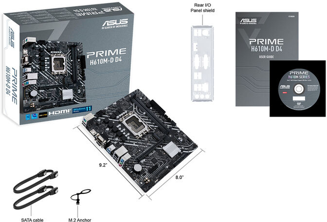 Placa Base Asus PRIME H610M-D D4 image number 5