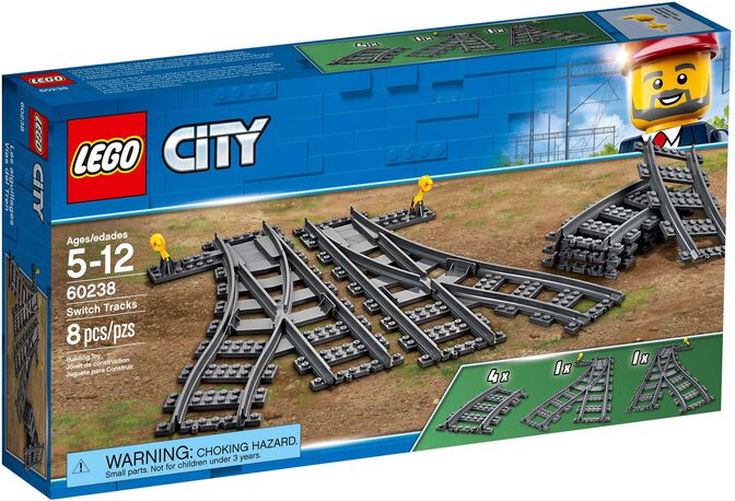 LEGO City: Agujas, 8 Piezas (60238) image number 0