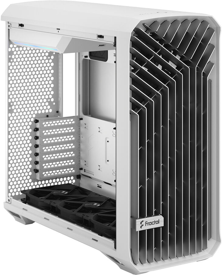 Torre E-ATX Fractal Design Torrent White Tempered Glass image number 16