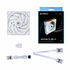 Ventilador Lian Li UNI FAN TL120 RGB PWM Blanco 120mm image number null