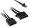 Cable adaptador Kolink 3 Pines para 2x4-Pines Molex