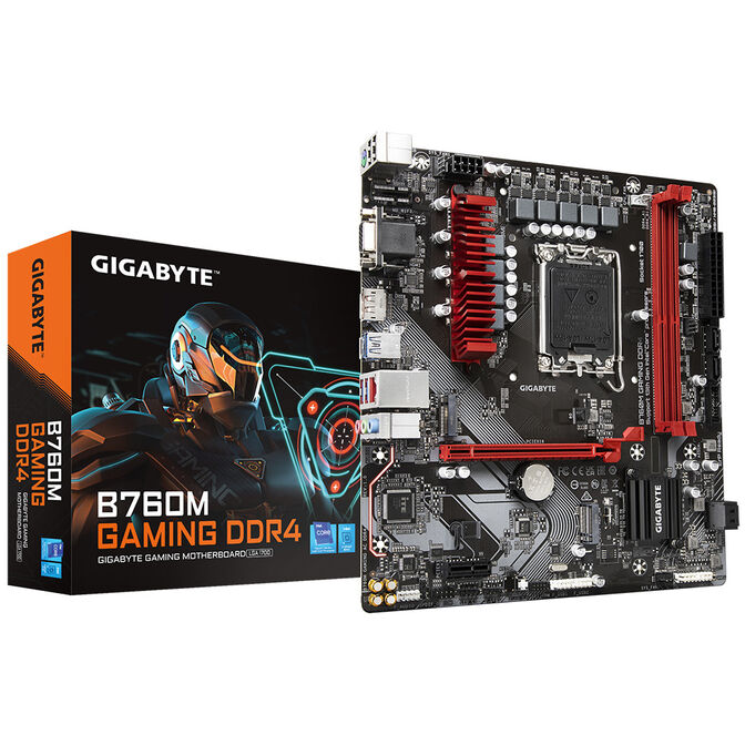 Placa Base Gigabyte B760M Gaming DDR4 image number 0