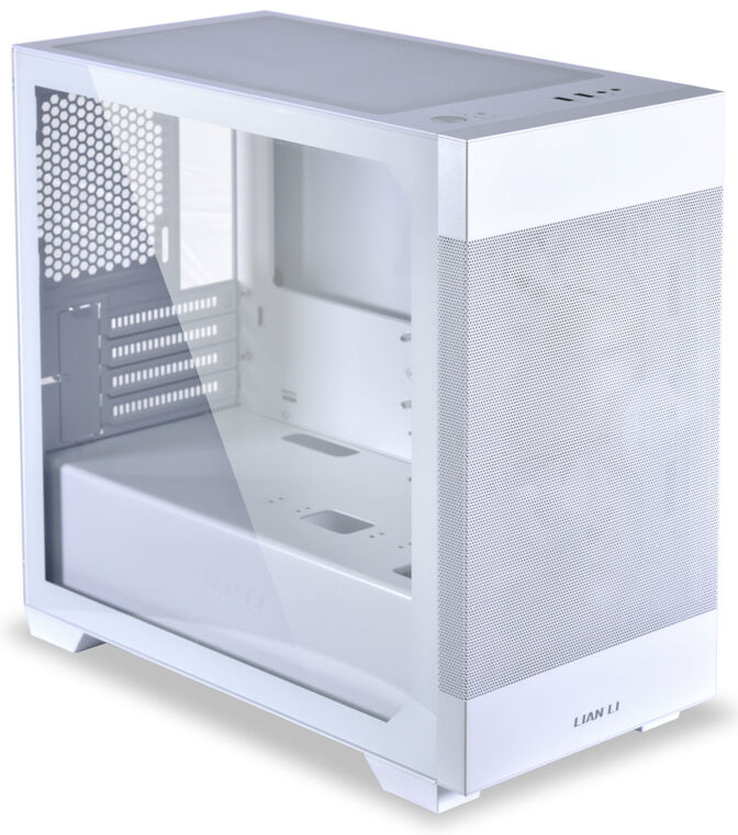 Caja Micro-ATX Lian Li Lancool 205M Mesh Snow Vidrio Templado image number 1