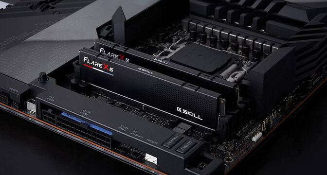 G.Skill Kit 32GB (2 x 16GB) DDR5 6000MHz Flare X5 EXPO CL28 Black - F5-6000J2836G16GX2-FX5 image number 4