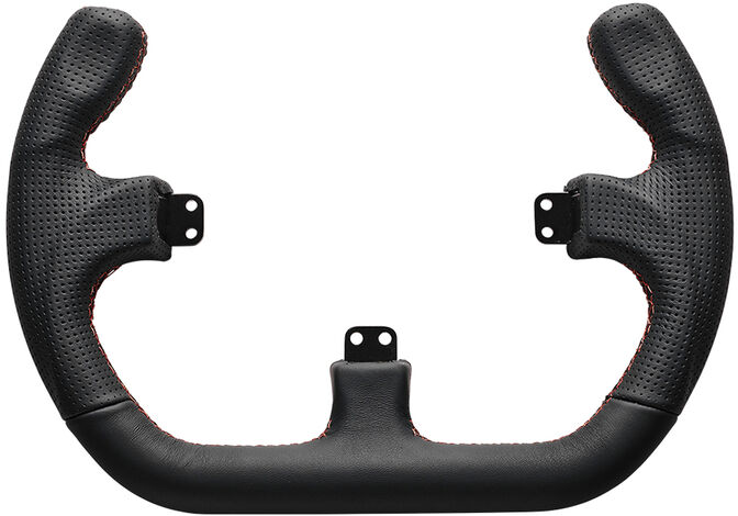 Asetek SimSports GT Rim - Open D, Cuero negro image number 0