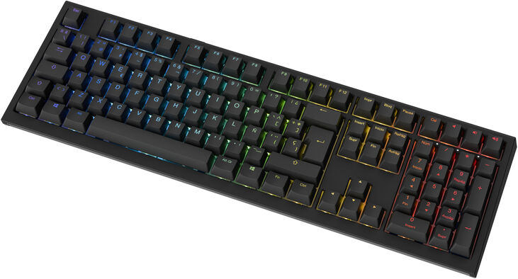 Teclado Mecânico Ducky One X 100% Wireless Black RGB Ducky Linear Inductive Switch (ES) image number 6