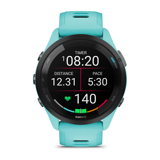Smartwatch Garmin Forerunner 265 46mm Turquesa/Preto image number 1