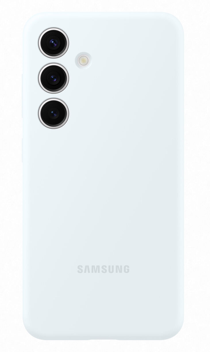 Funda de Silicona Samsung Galaxy S24 Blanco image number 0
