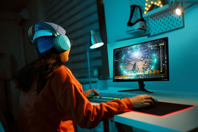 Monitor Gaming Philips EVNIA 23.8" 24M2N3200S IPS FHD 180Hz 0.5ms HDR10 image number 7