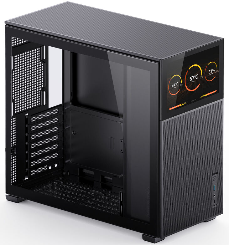 Caja ATX Jonsbo D41 MESH con Visor Vidrio Templado Negro image number 2