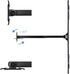 Soporte de Pared Tooq Tilt 3 Pivots 37" a 70" Max. 50kg Negro image number null