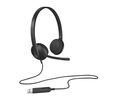 Auriculares Logitech H340 USB Negro image number null