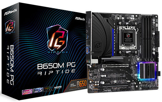 Placa Base ASRock B650M PG Riptide