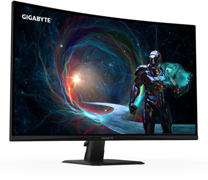 Monitor Gigabyte 32" GS32QCA VA QHD Curvo 180Hz 1ms FreeSync image number 1