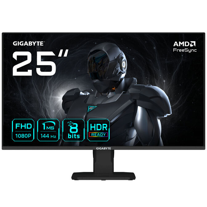 Monitor Gigabyte 24.5" GS25F14 FHD IPS 144Hz 1ms HDR10 image number 0