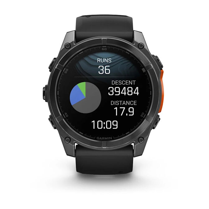 Smartwatch Garmin Fenix 8 AMOLED 51mm Cinzento image number 8