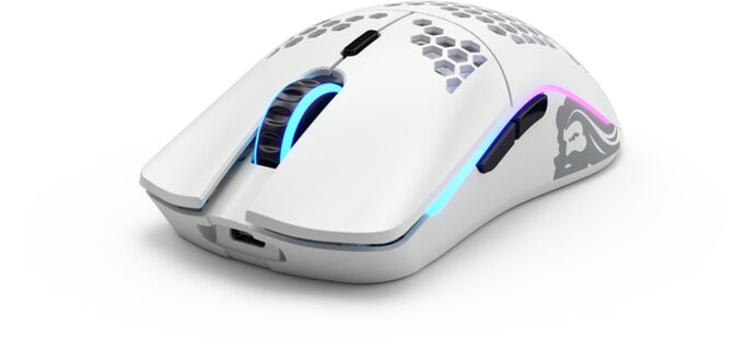 Rat&oacute;n Gaming Glorious Model O Wireless Blanco image number 4