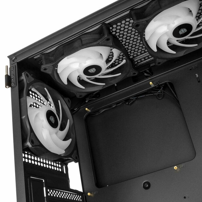 Caja ATX Kolink Observatory HF Mesh ARGB Negro image number 7