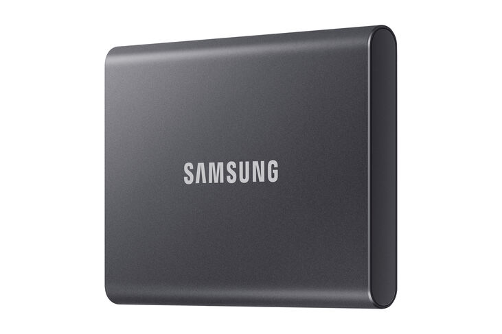 SSD Externo Samsung T7 1TB USB3.2 Gen2 Negro (1050/1000MB/s) image number 2
