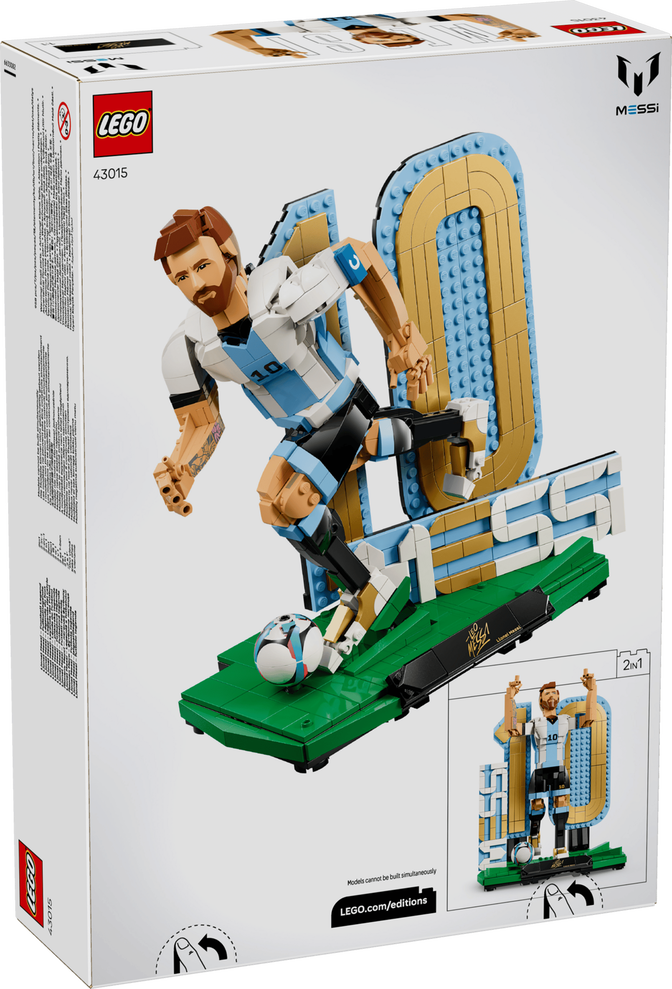 LEGO Editions: Lionel Messi: Leyenda del F&uacute;tbol, 958 Piezas (43015) image number 1