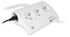Regleta Ewent 5 Tomas + 2 Portas USB 16A Blanco image number null