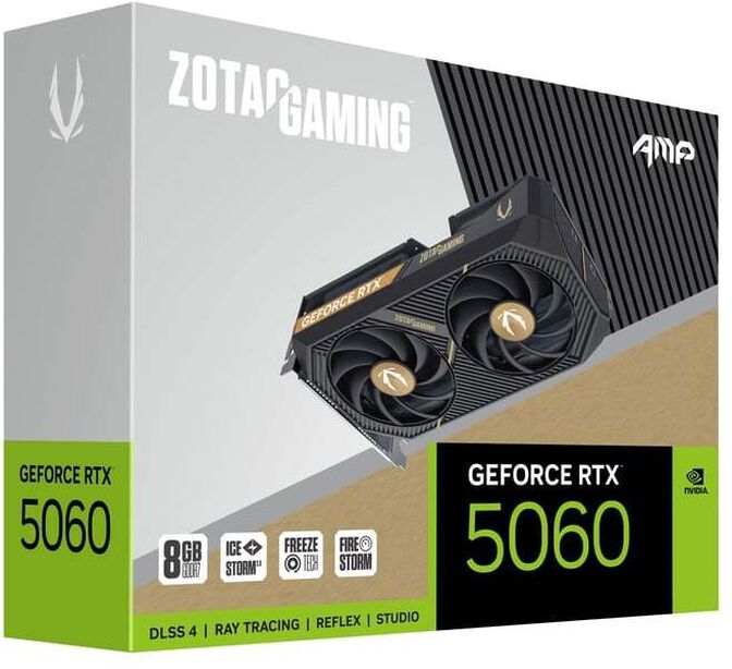 Tarjeta Gr&aacute;fica ZOTAC GeForce&reg; RTX 5060 Amp 8GB GDDR7 DLSS4 image number 7