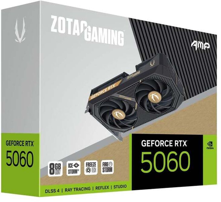 Tarjeta Gráfica ZOTAC GeForce® RTX 5060 Amp 8GB GDDR7 DLSS4 image number 7