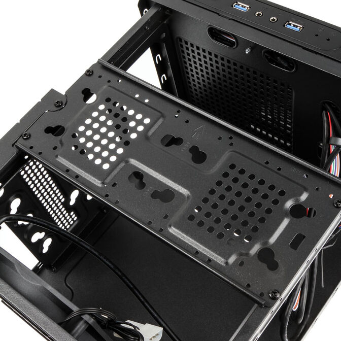 Caja Mini-ITX Kolink Satellite Negro image number 6