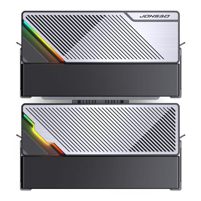 Ventilador CPU Jonsbo CA80 ARGB Negro - 2x 120mm image number 10