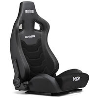 Asiento de competici&oacute;n Next Level Racing ELITE ERS4, de cuero y Gamuza reclinable