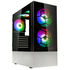 Caja ATX Kolink Observatory MX Glass ARGB Negro/Blanco image number null