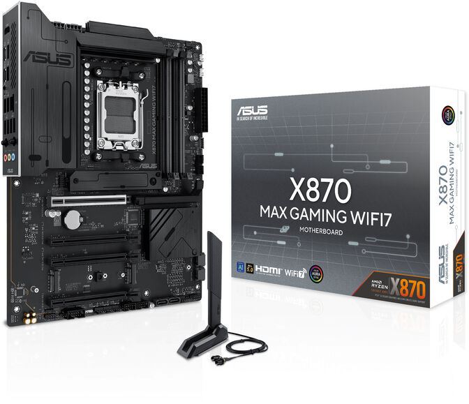 Placa Base Asus X870 MAX Gaming WiFi image number 12
