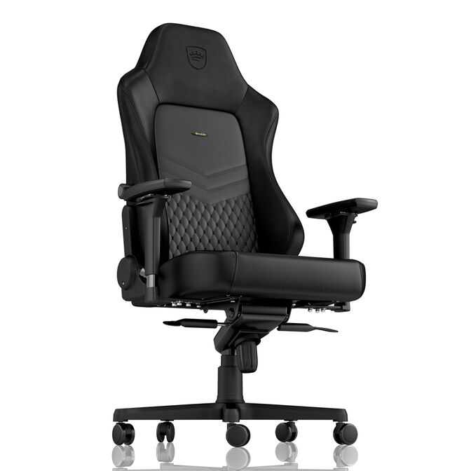 Silla noblechairs HERO Real Leather Negro image number 3