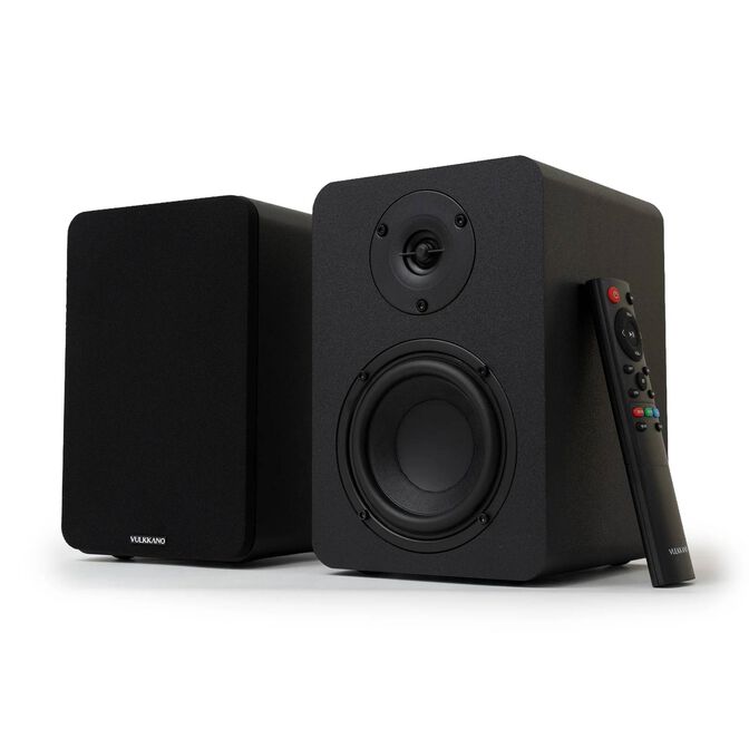 Altavoces Hi-Fi Vulkkano A4 ARC MKII 40W Bluetooth HDMI ARC Negros image number 0