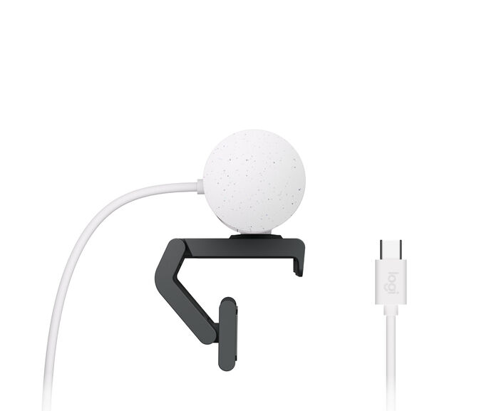 Webcam Logitech Brio 500 Full HD 1080p USB-C Blanco Sujo image number 6