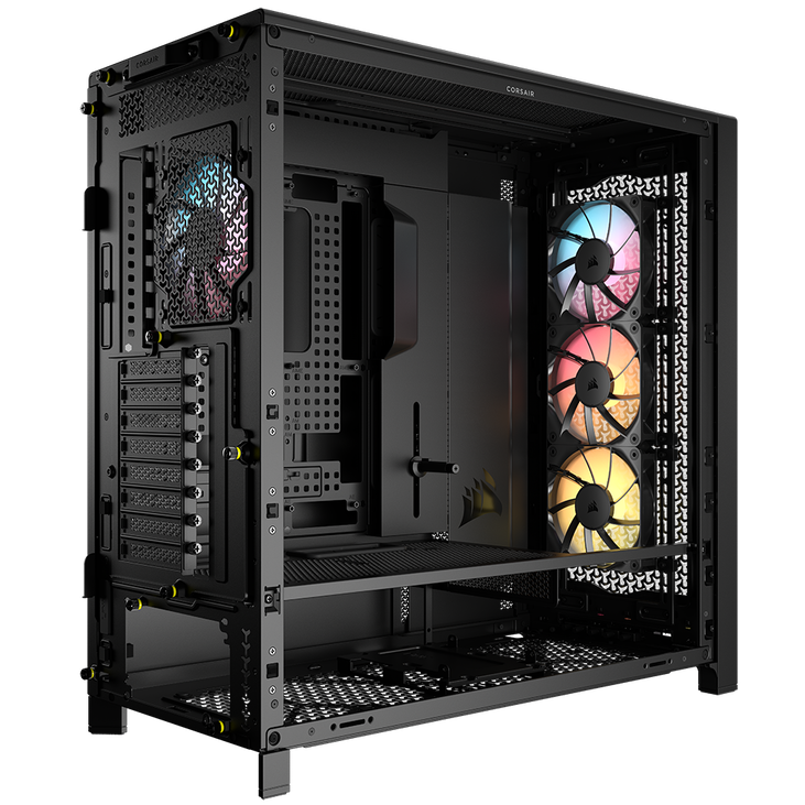 Torre E-ATX Corsair Frame 5000D RS ARGB Airflow Negro Cristal Templado image number 1