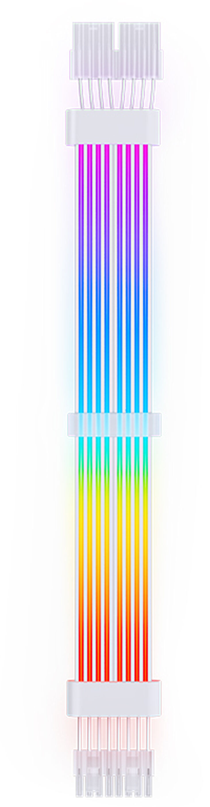Cable 2x8-Pin Jonsbo DY-2 ARGB Blanco image number 2