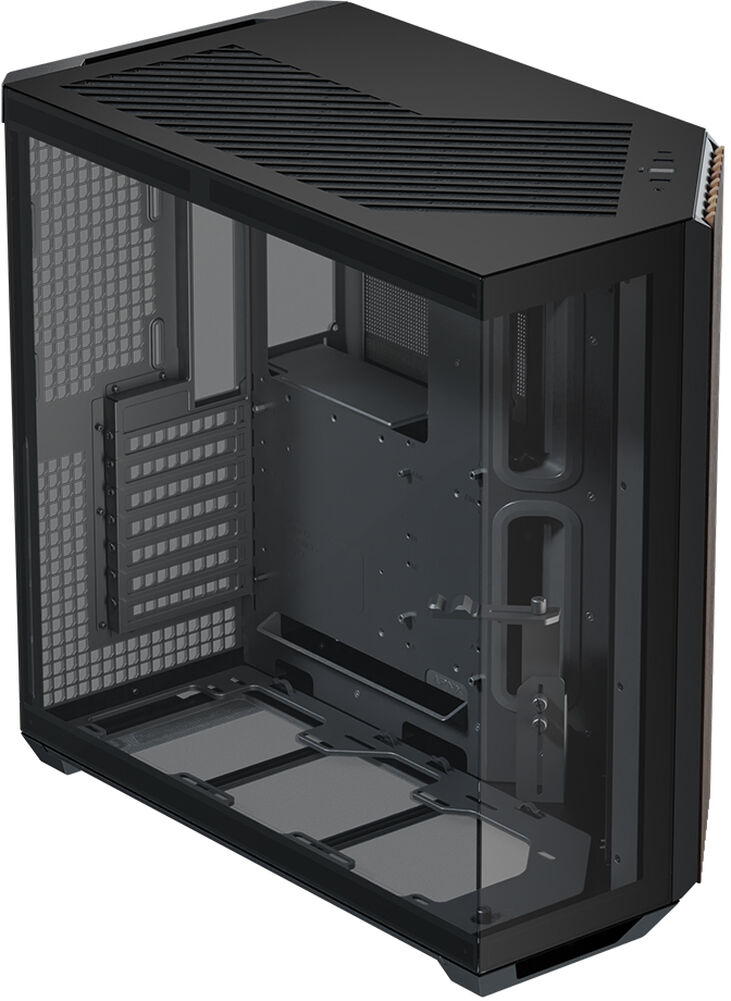 Caja ATX APNX V1 Negro/Madera image number 0