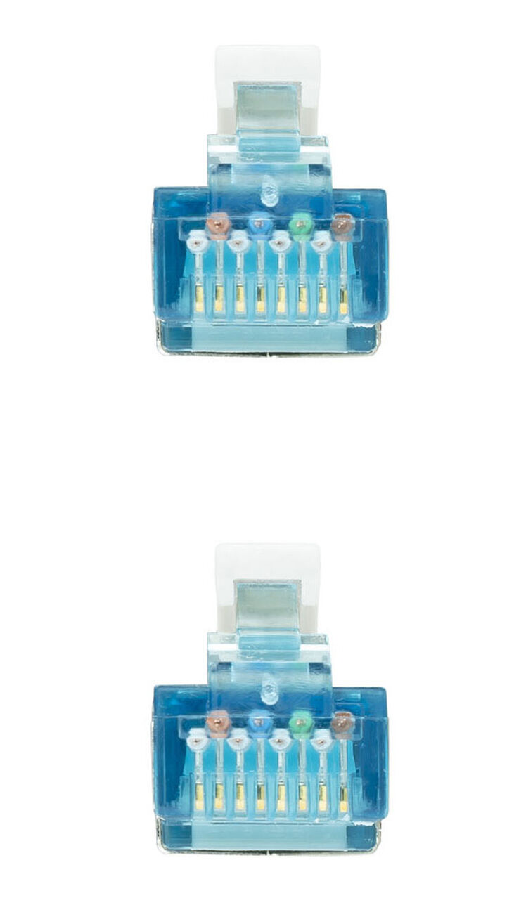 Cable de Red NanoCable RJ45 LSZH CAT.7 600MHZ SFTP AWG26 1 M Blanco image number 2