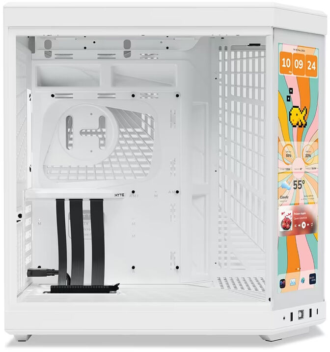 Caja ATX Hyte Y70 Touch Infinite Vidrio Templado Blanco image number 2