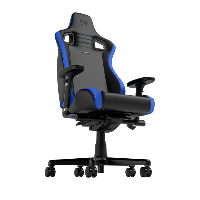 Silla noblechairs EPIC Compact - Negro /Carbono /Azul image number 2