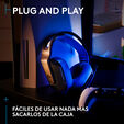 Auriculares Logitech G535 Lightspeed Wireless Negro/Azul image number null